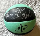 Dude Perfect Official Basketball Signed Size 7 Mint Green/Black
