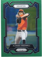 2024 Panini Prizm - Alonzo Tredwell #285 Green Prizm
