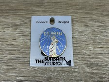 Vintage 1990&rsquo;s Columbia Pictures Burbank Studios Logo Enamel & Metal Lapel Pin