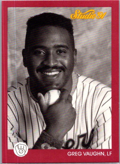 1991 Studio #79 Greg Vaughn