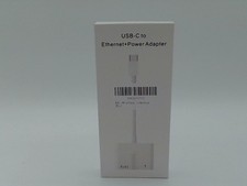 UWECAN USB-C To Gigabit Ethernet Adapter RJ45 White