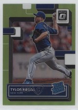 2022 Panini Donruss Optic Rated Rookie Lime Green Prizm Tylor Megill #60 2k3