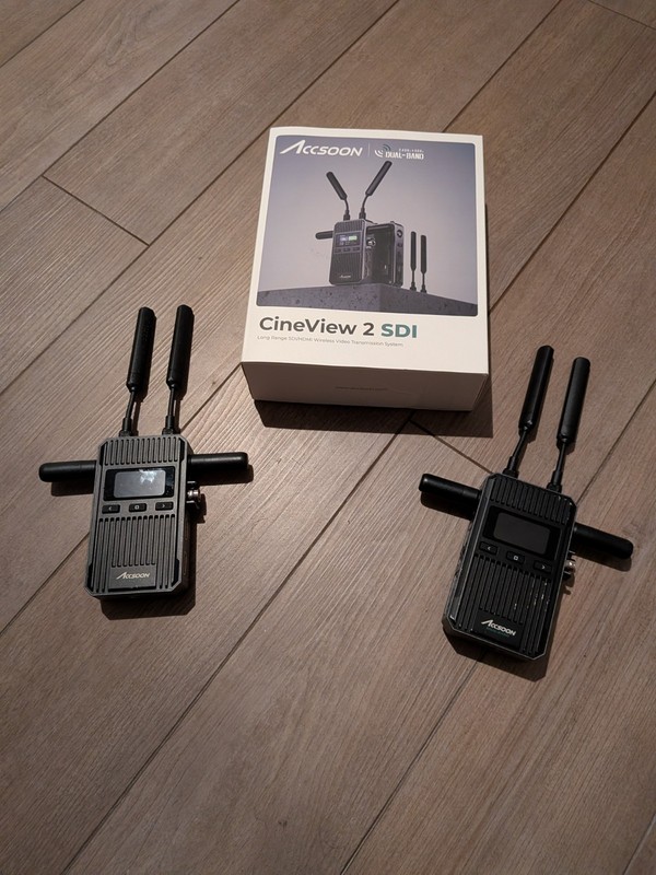 Accsoon CineView 2 SDI 2160p 450m/1500ft SDI-HDMI Wireless Receiver and Transmit