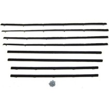 Window Sweeper Kit. Fits 60-63 Falcon Comet 2 Door Sedan. 8 Pc