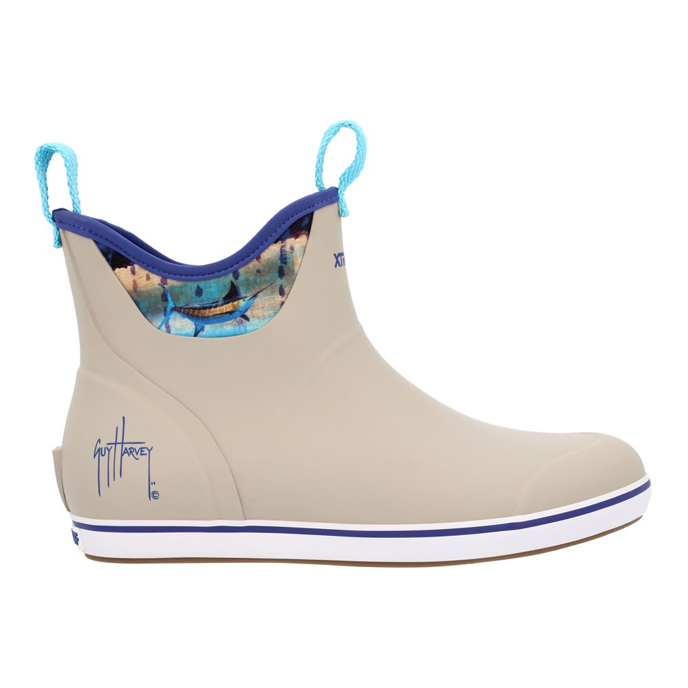 Xtratuf Guy Harvey X Adb Pull-On Mens Beige Casual Boots XMABGH90