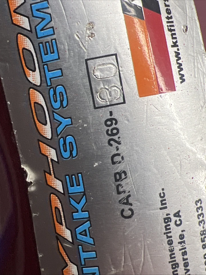 ENTRADA DE AIRE FRÍO K&N - SERIE TYPHOON 69 PARA TOYOTA CELICA GT 1.8L 2000-2004 Foto 3 de 4