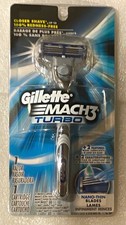 Gillette Mach3 Turbo 3-Blade Cartridge Razor ...