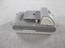 Sunjoe Snowjoe 2.0 AH Battery  24v Lithium ION 24VBAT-LTE Gray White