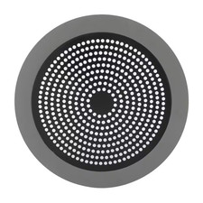 5-3/4 In. Shower Drain Strainer in Matte Black