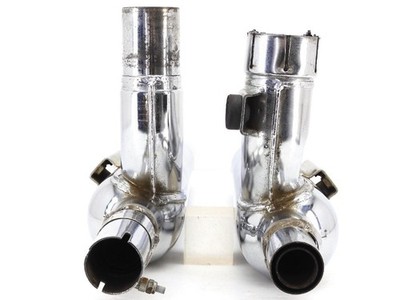 W650 純正　K395 KAWASAKI W650 Genuine Muffler Silencer Set Left & Right KHI K395