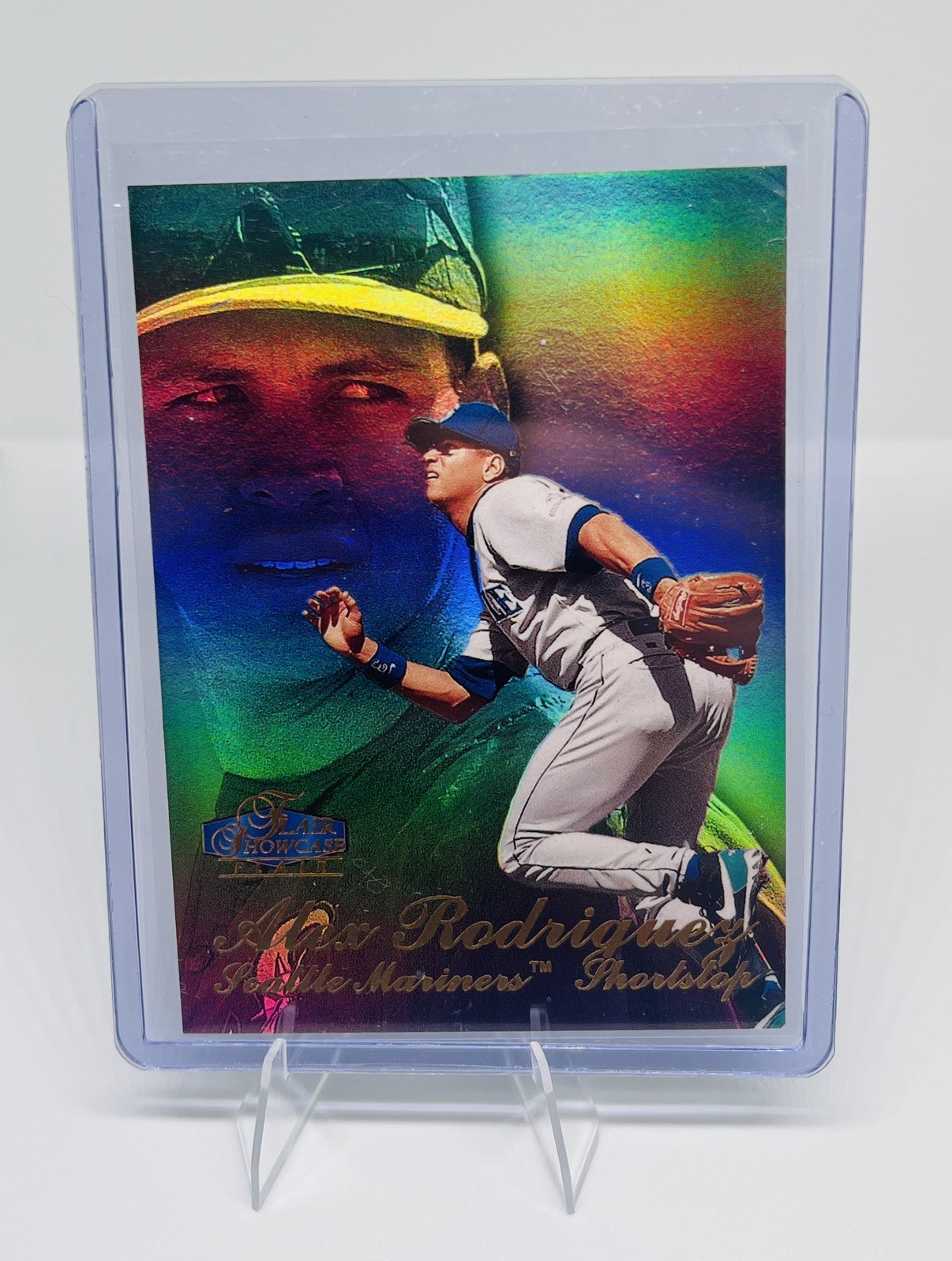 1998 Fleer Flair Showcase Alex Rodriguez Row 3 Legacy Style Insert Mariners