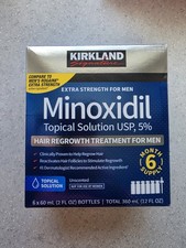 Kirkland Signature Minoxidil 5 Hair Regrowth Treatment for Men - 12oz