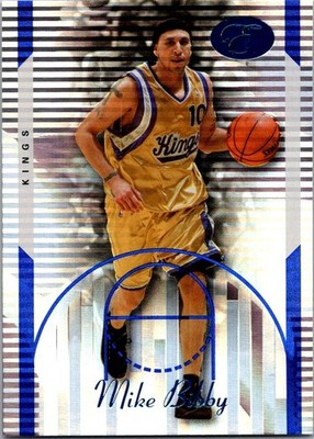 2006 MIKE BIBBY BOWMAN ELEVATION NBA #58 BLUE #D/399 SP CARD KINGS GRIZZLIES