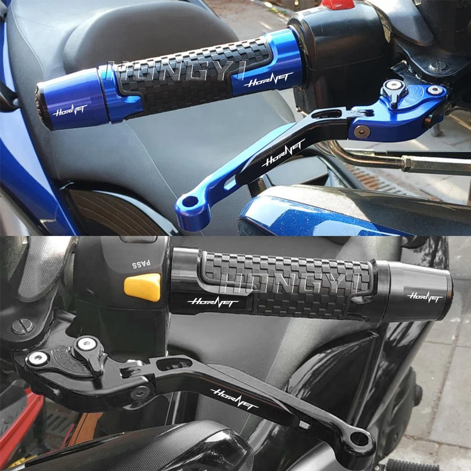For Hornet CB599 CB600 CB600F/CB650F CB919 Handle Bar Grips Brake Clutch Lever - Image 2 of 4
