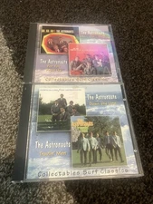 The Astronauts 4 LPs On 2 CDs Go... For Us & Down Line & Travlin’ Man Surf 1997
