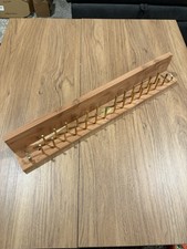 Woodlore Cedar Tie Rack Belt Rack With Brass Screws