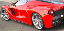 Ferrari Race Car Racing Hypercar Concept Woriginal Wheelsrims124scale Model
