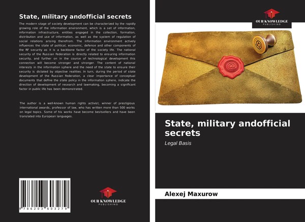 Alexej Maxurow | State, Military Andofficial Secrets | Taschenbuch | Englisch-image