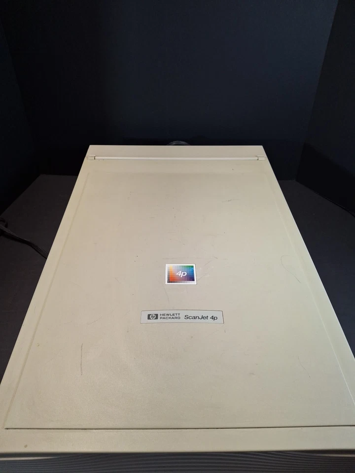 Vintage HP ScanJet 4P Flatbed Scanner C1130A NO SOFTWARE - Cables Included - Image 4 of 4