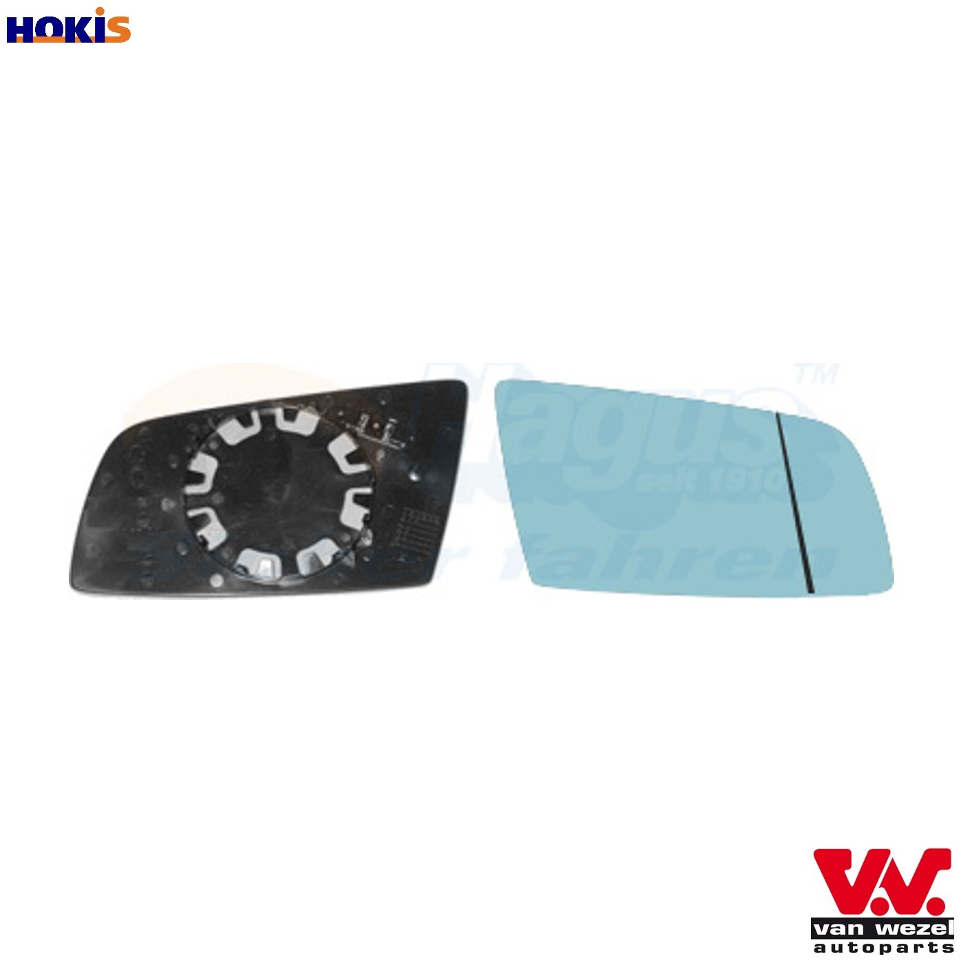 MIRROR GLASS EXTERIOR MIRROR 0655838 FOR BMW N43B20A N46B20B N47D20A/C M47D20