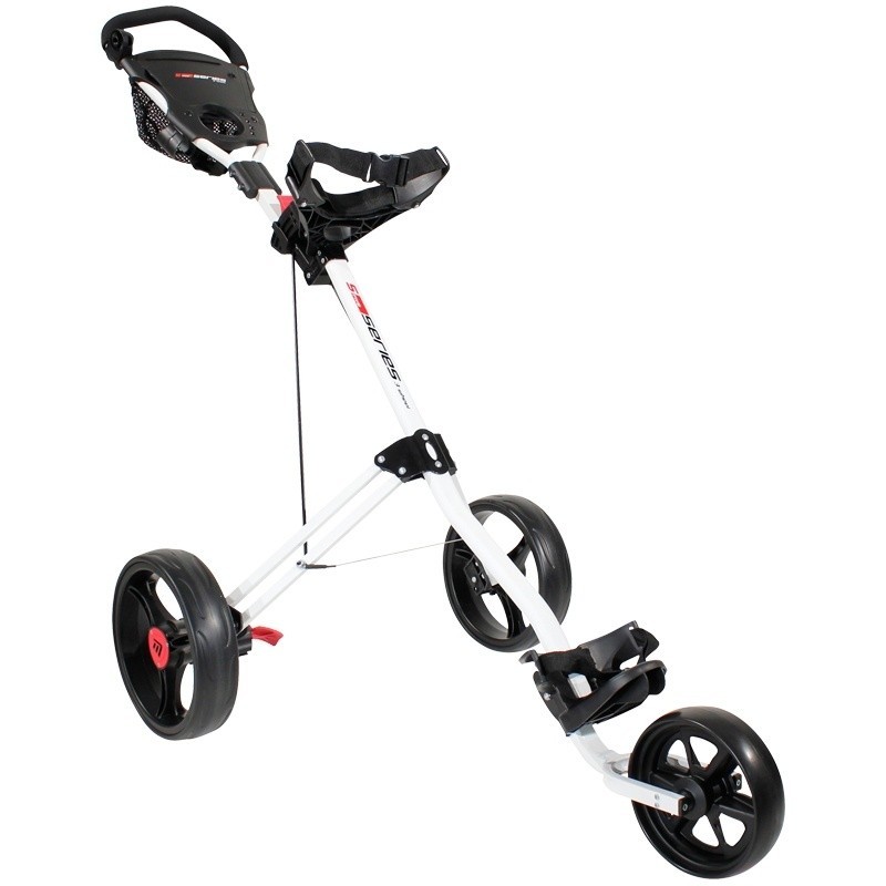 Masters 5 Series white 3-Rad-Push-Trolley
