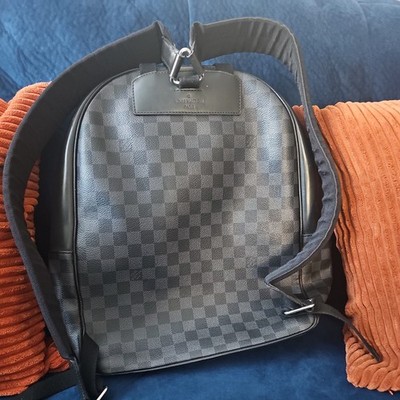 Louis Vuitton Josh Backpack Damier Graphite N41473 Authentic Men s Bag SD0176