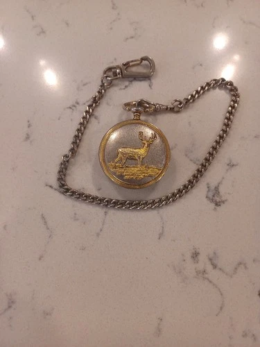 Majestic Watch Company Phillip Crowe Signature Series Whitetail Buck With Chain