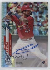 2020 Topps Chrome Update Target Prism Refractor 10/125 Rangel Ravelo Auto 1k0w