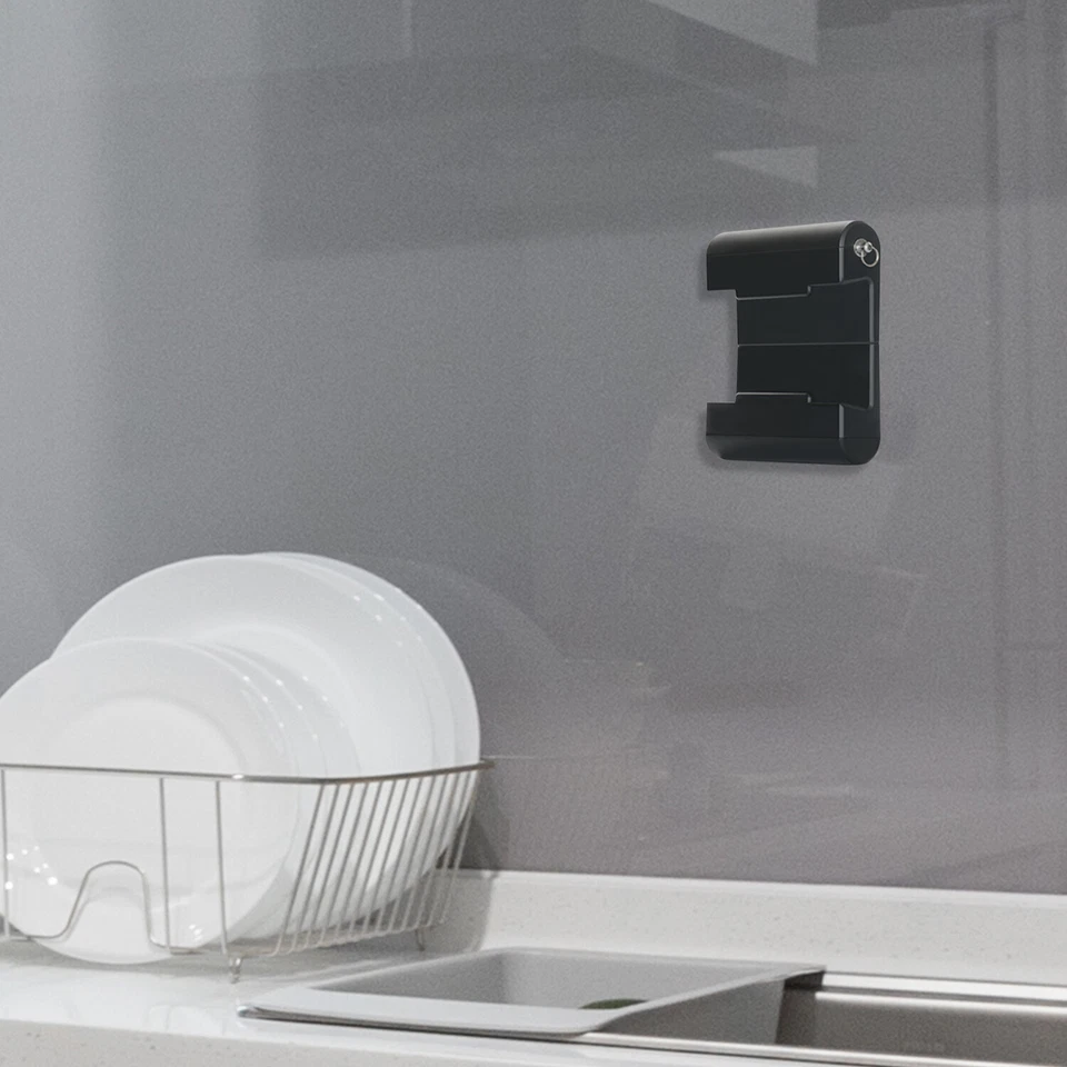 Wall Mount, Universal Kitchen Holder for iPad Pro,Air,Mini,Smartphones Tablets - Image 2 of 4