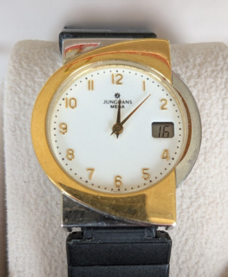 Junghans Vintage JUNGHANS MEGA Funkuhr, Damenuhr, TOP Zustand, Original Armband