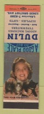 Matchbook Cover - Dulin Adding Machines Typewriters Detroit MI thumbnail