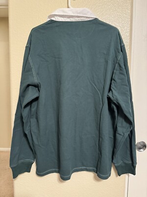 HUF Longden Long Sleeve Polo Shirt XL ポロシャツ HUF Longden Long Sleeve Polo Shirt Green Men Size XL NWT | eBay