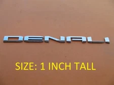 19 20 21 22 23 GMC YUKON SIERRA DENALI REAR EMBLEM LOGO BADGE SIGN SYMBOL A25409