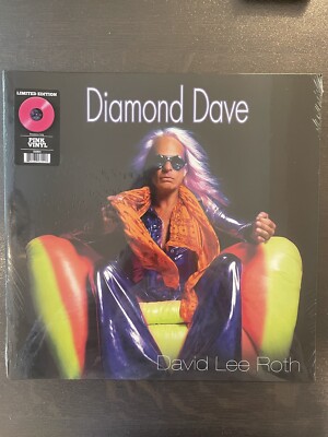 David Lee Roth ( Van Halen ) - Diamond Dave - Limited Edition Pink Vinyl -LP NEU