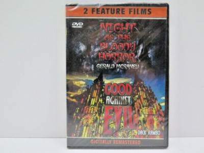 Night of the Bloody Horror & Good Against Evil DVD 2 Feature Films NEW SEALED!