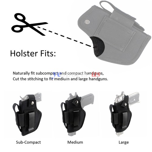 Universal Vehicle Mount Car Truck Handgun Pistol Conceal Ambidextrous Holster - Picture 3 of 9