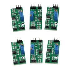 6Pcs LM393 3.5-24V Voltage Comparator Module with LED Indicator High Level2966