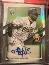 JORGE ONA RC 2021 Topps Chrome Update Rookie Auto CUSA-JO San Diego Padres