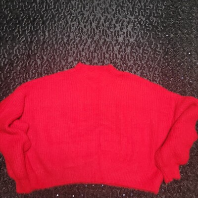 damen pullover Oversize Gr.XS/S kurz von Faina 