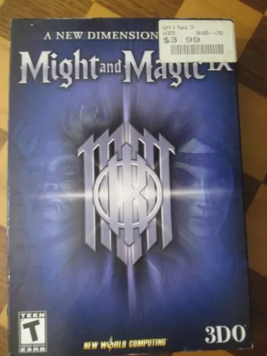 Might and Magic IX 9 (3DO, 2002) Small box Windows PC Game NEW