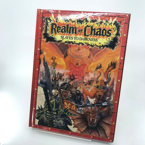 Realm of Chaos Slaves to Darkness Hardback - Warhammer Games Workshop