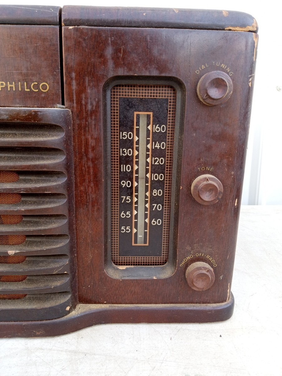 Vintage Philco Radio Record Player, Model 46-1203 Untested Vintage Philco Radio Record Player, Model 46-1203 Untested