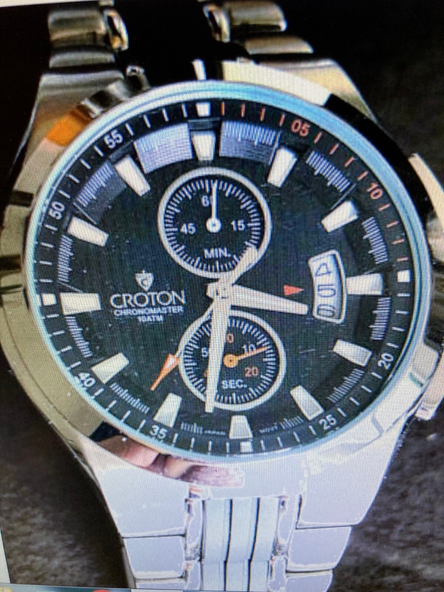 Skeleton Watch Croton Chronomaster Watch Price Croton Chronomaster