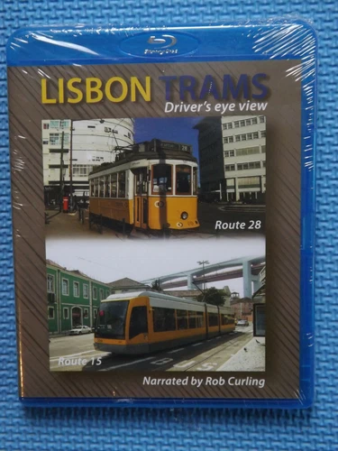 "Lisbon Trams - Route 15 & 28 - Driver's Eye View" (Blu-Ray,2010) - NEW & SEALED