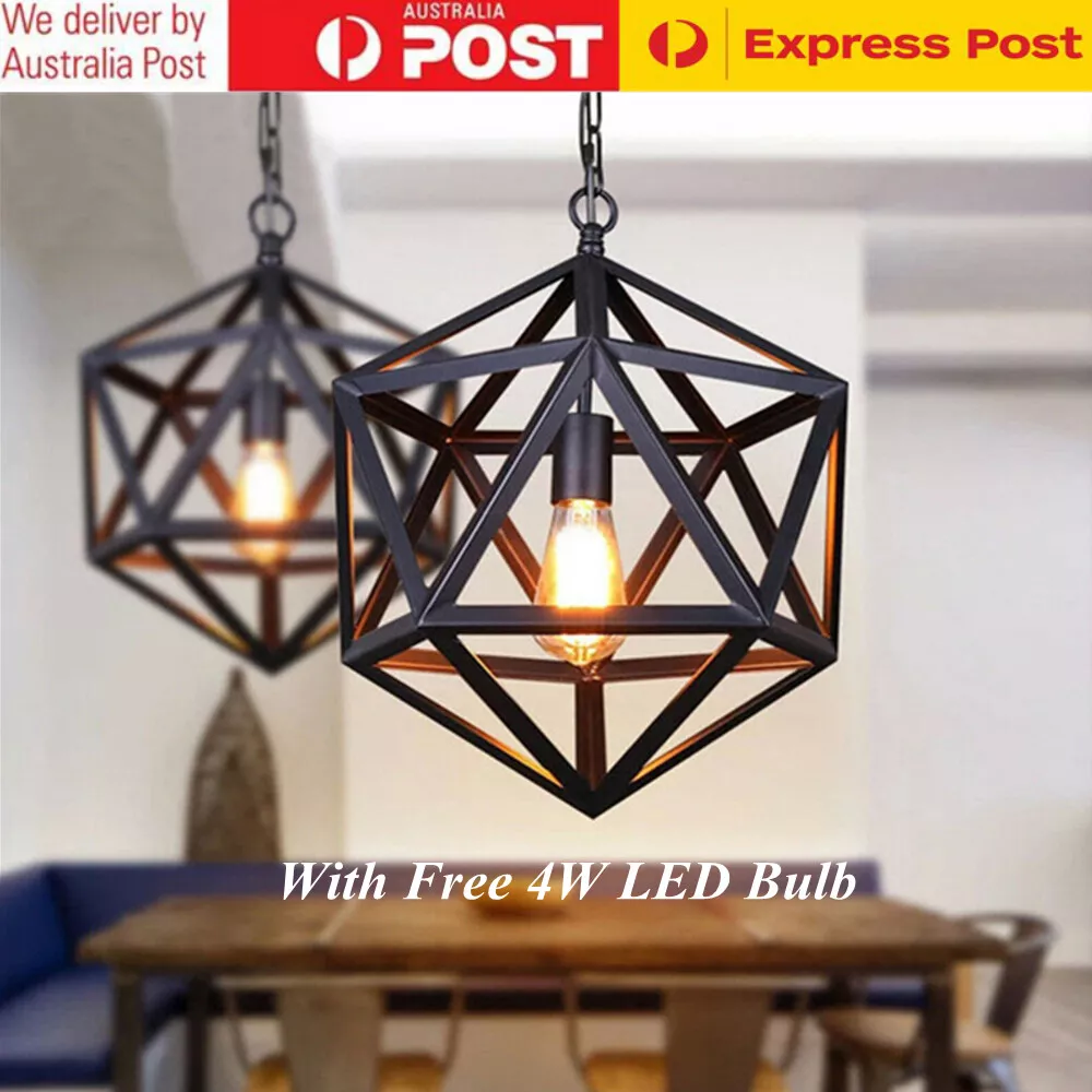 Vintage ceiling pendant sale lights