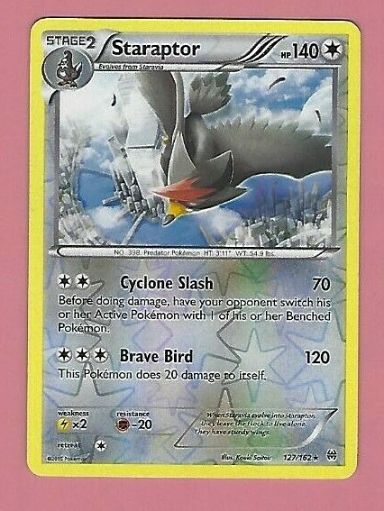 staraptor pokemon card Staraptor Rare – BREAKthrough 127/162 Pokemon Cards – CollexyLux –  CollexyLux.dk main image 0