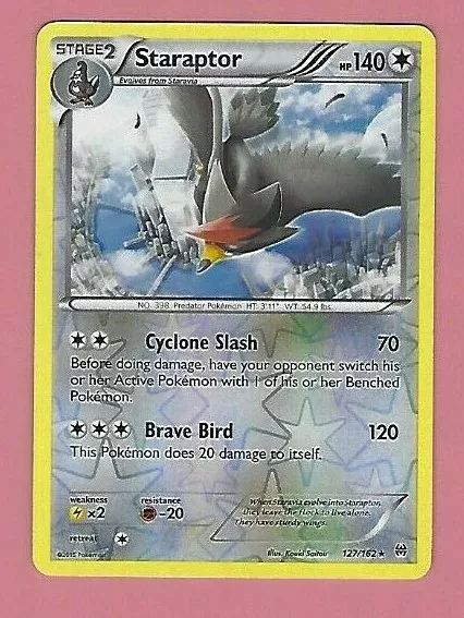 Staraptor (carta rara do tipo Voador) - Pokémon TCG Cards