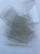 LEGO -NEW-#57895-TRANS CLEAR-GLASS FOR WIDOW 1 X 4 X 6 -10 PIECES