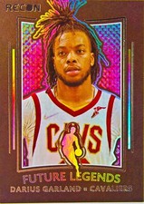 Darius Garland 2021-22 Recon Basketball Future Legends Insert Holo Card #14 Cavs