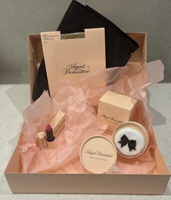 Agent Provocateur Sparkle Body Powder 20g & Lippenstift im Farbton Adara 3,5g Neu in OVP
